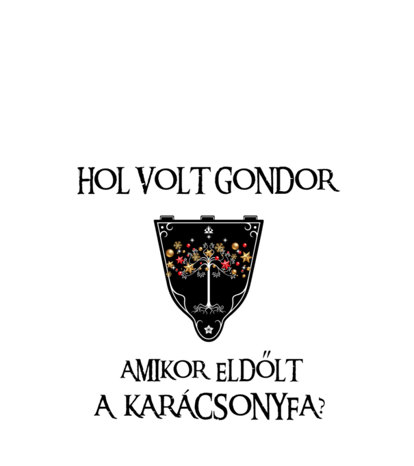  minta fekete pólón