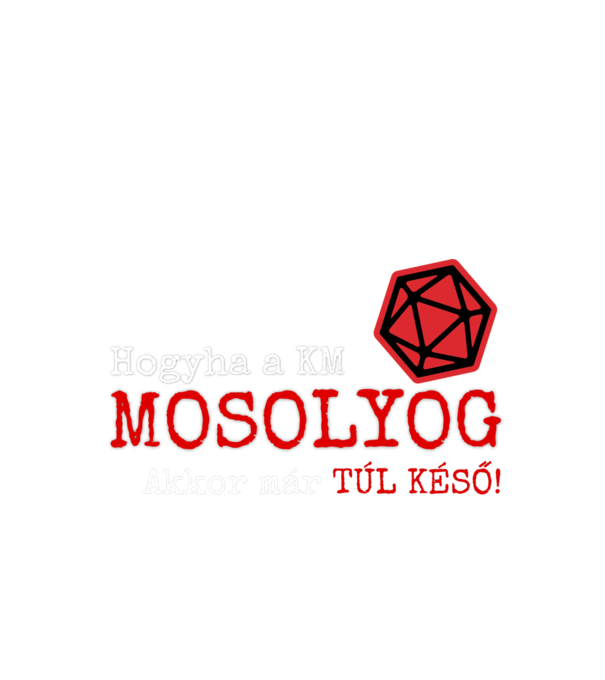  minta fekete pólón