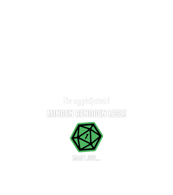  minta fekete pólón