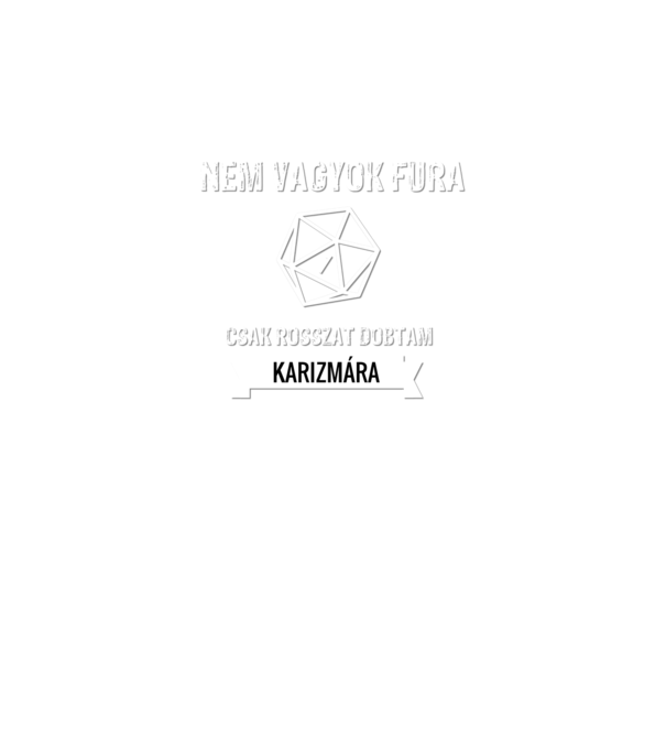  minta fekete pólón