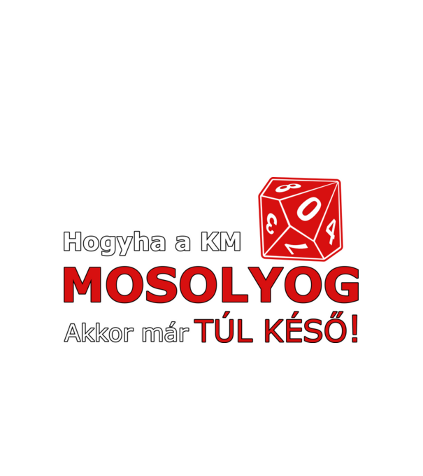  minta fehér pólón