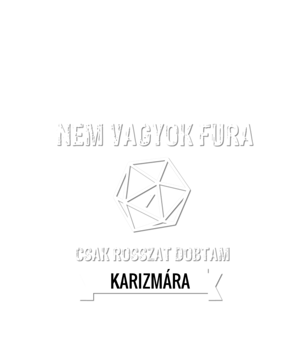  minta fekete pólón