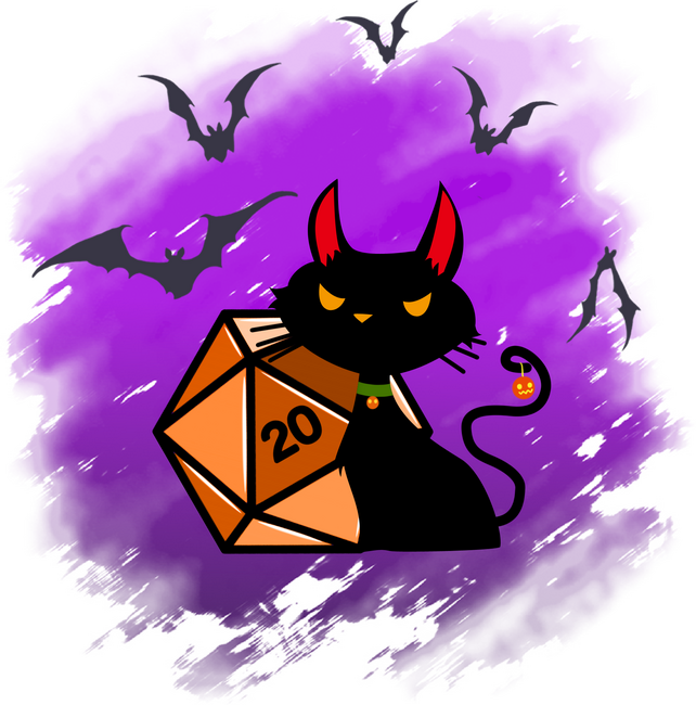 Halloween Cica