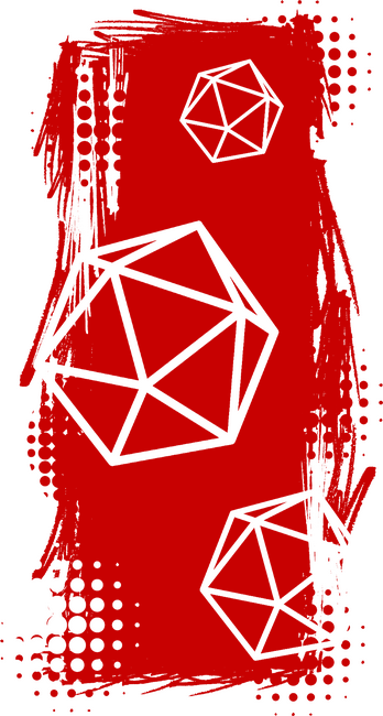 Trash Polka D20 (piros)
