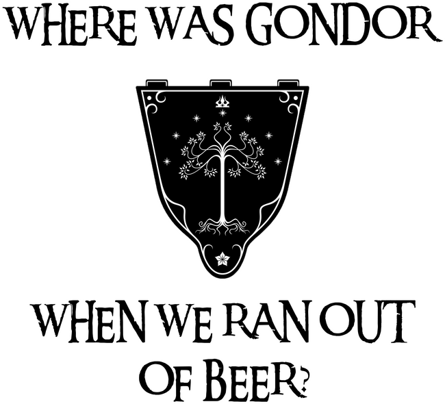 Where was Gondor? (beer)