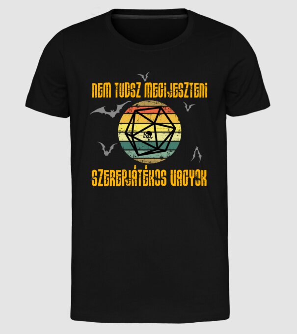  minta fekete pólón