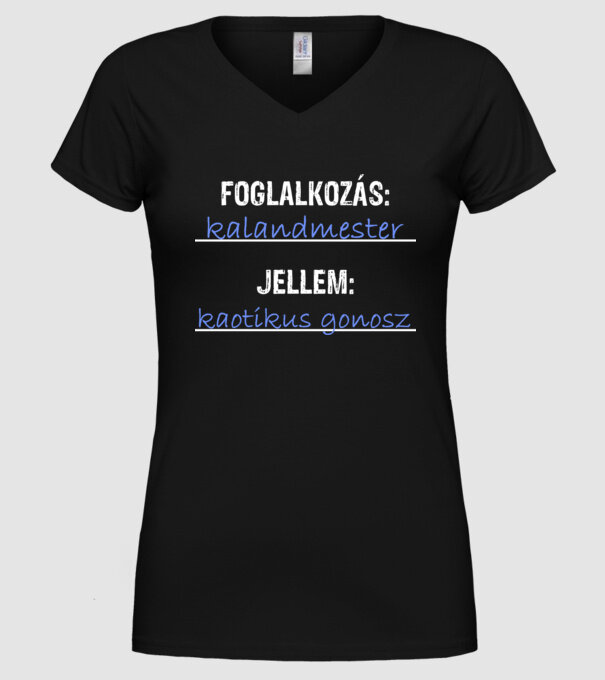  minta fekete pólón