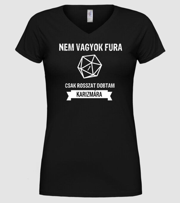  minta fekete pólón