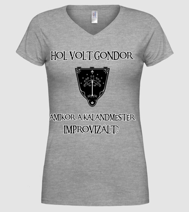  minta szürke pólón