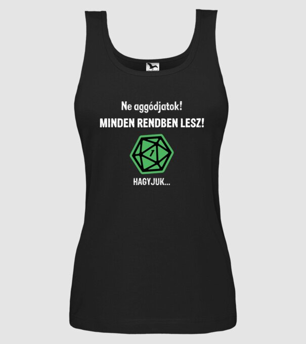  minta fekete pólón