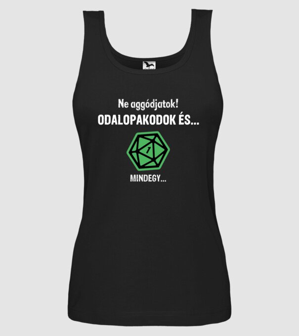  minta fekete pólón