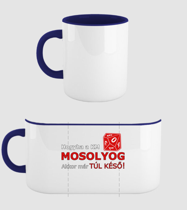  minta sötétkék pólón