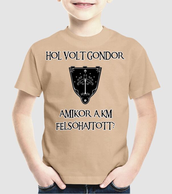  minta homokszín pólón