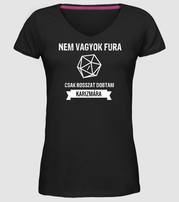  minta fekete pólón
