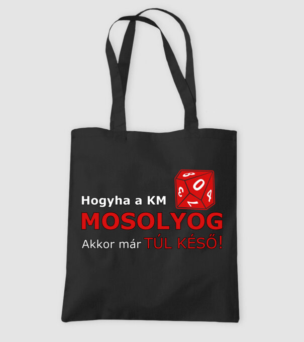  minta fekete pólón