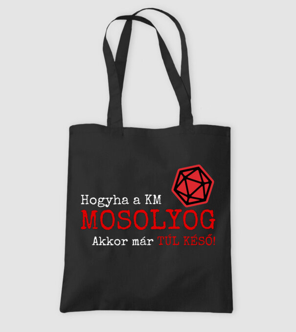  minta fekete pólón