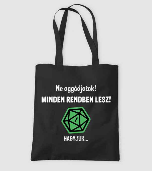  minta fekete pólón
