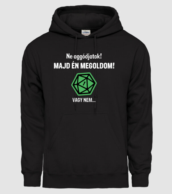  minta fekete pólón