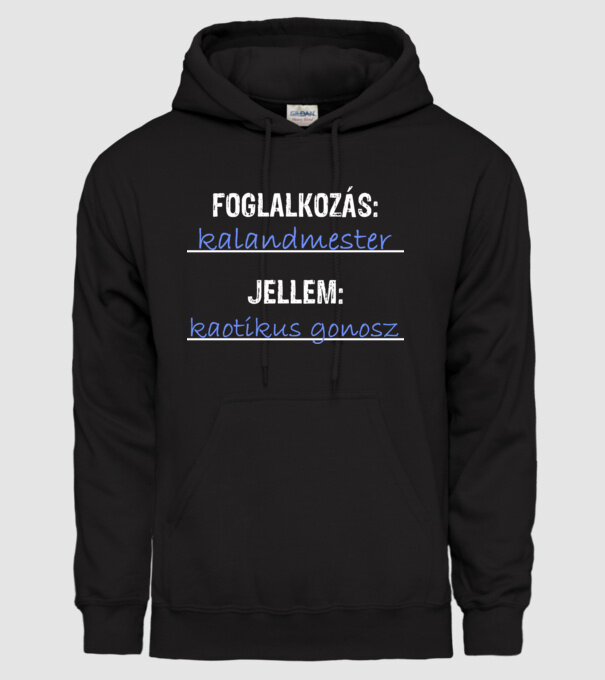  minta fekete pólón