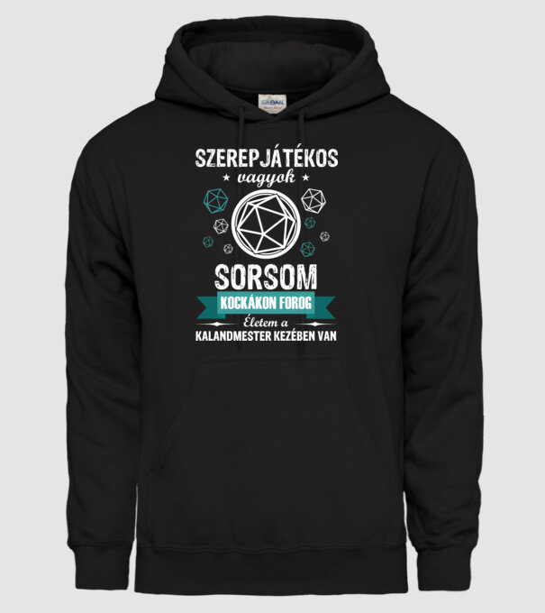  minta fekete pólón