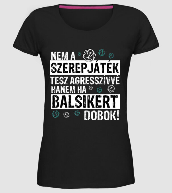  minta fekete pólón