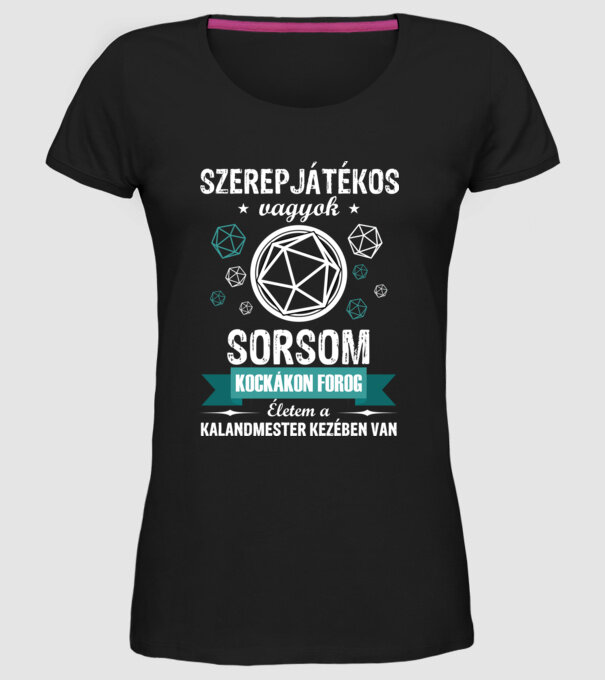  minta fekete pólón