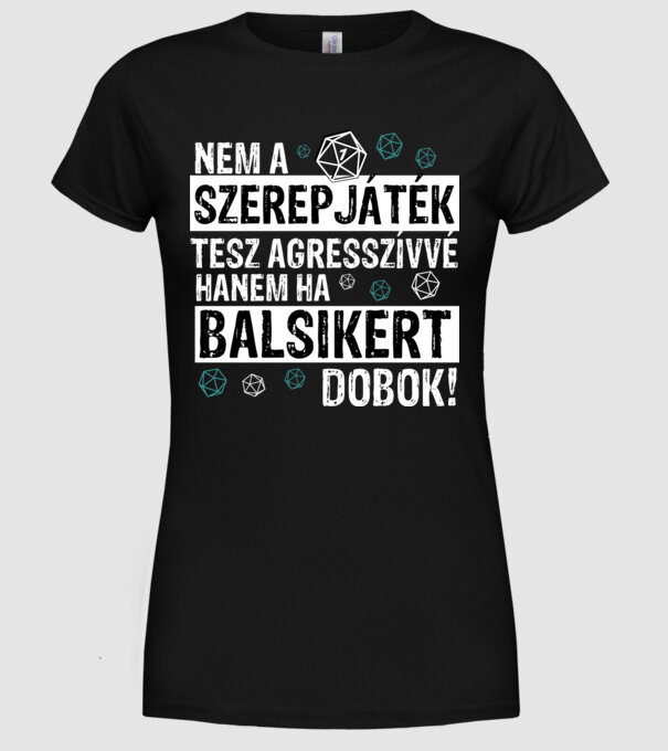  minta fekete pólón