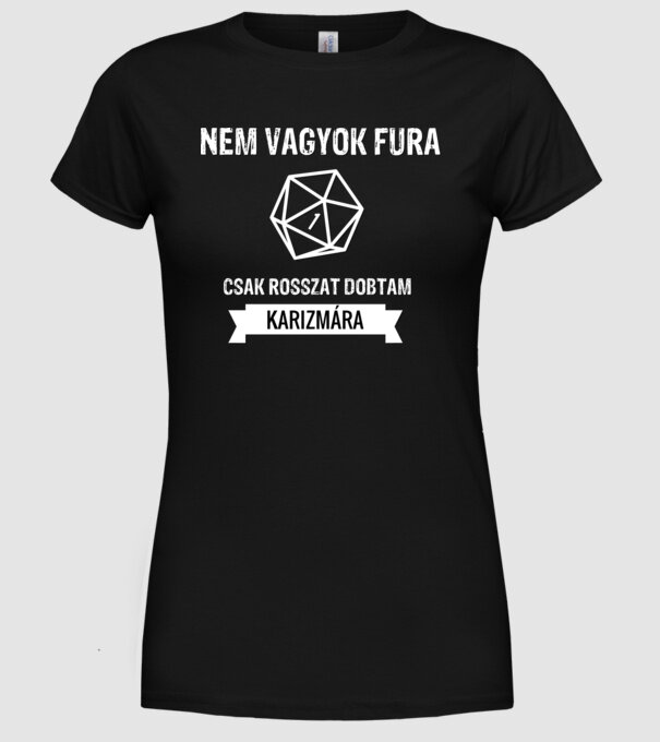  minta fekete pólón