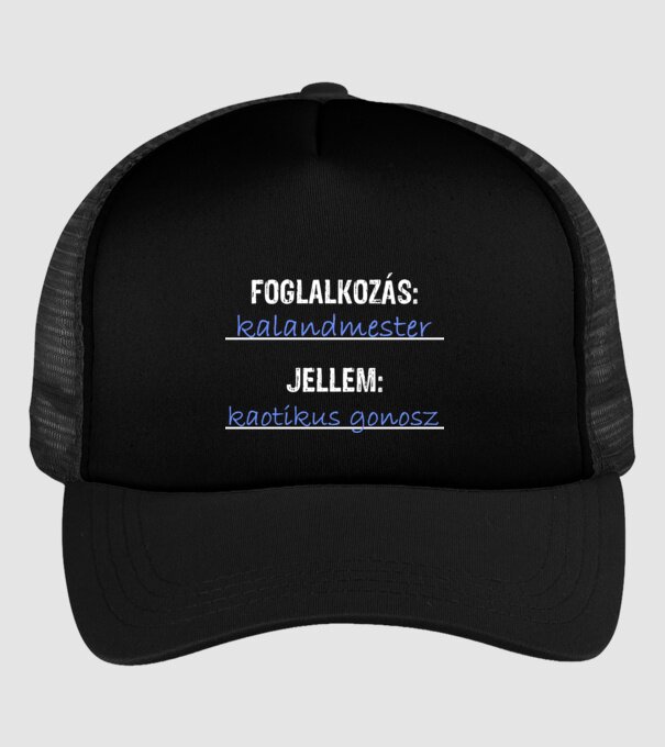  minta fekete pólón