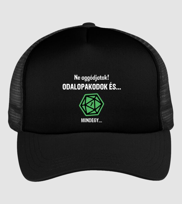  minta fekete pólón
