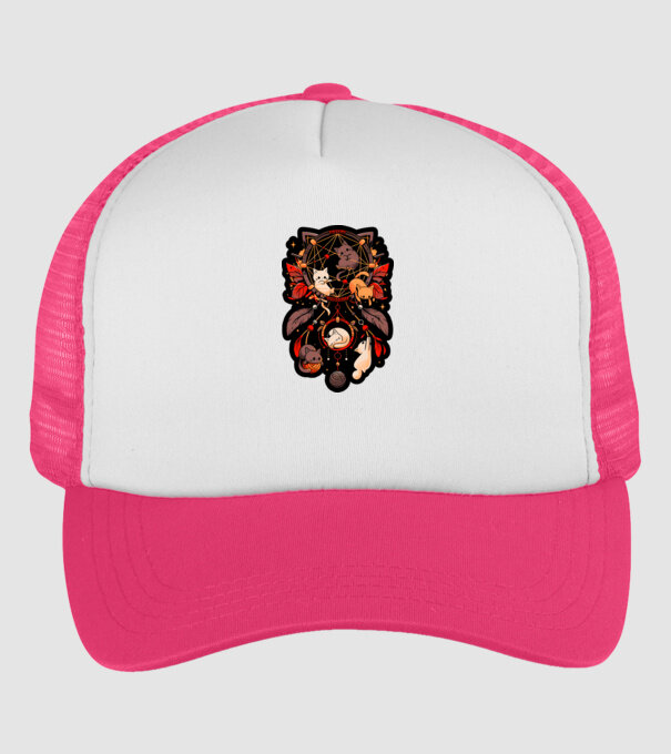  minta neonpink pólón