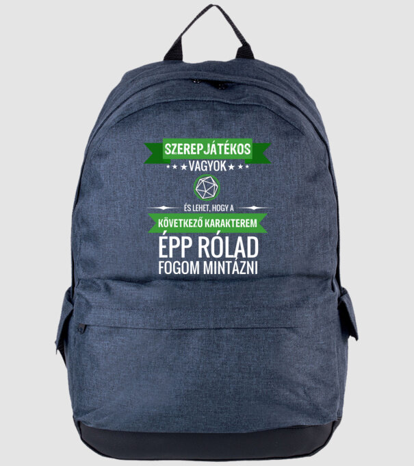 minta farmerkék pólón