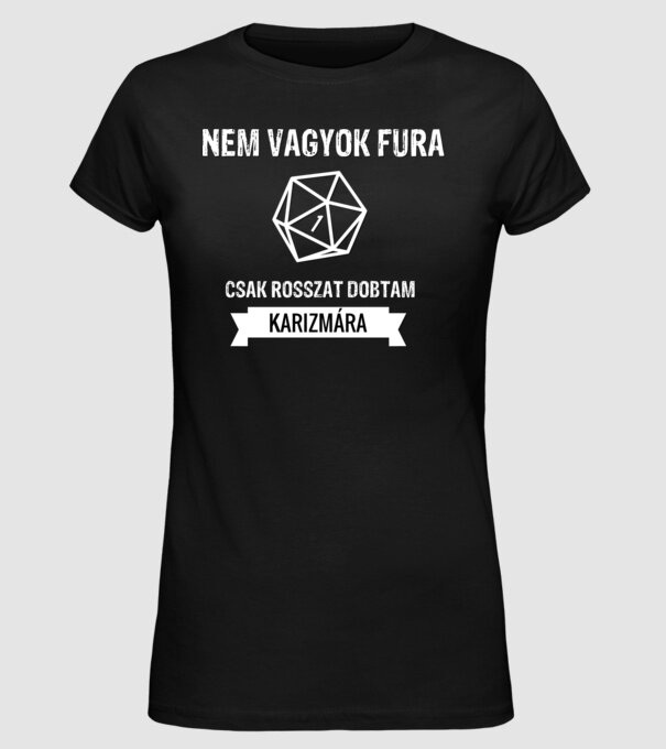  minta fekete pólón
