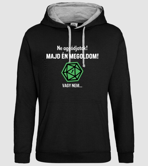  minta fekete pólón
