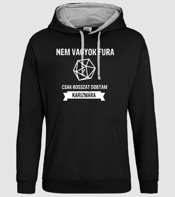  minta fekete pólón