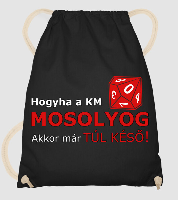  minta fekete pólón