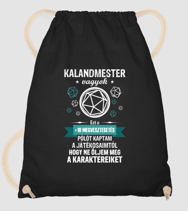  minta fekete pólón