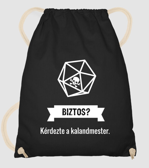  minta fekete pólón