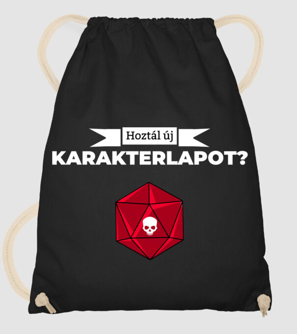  minta fekete pólón
