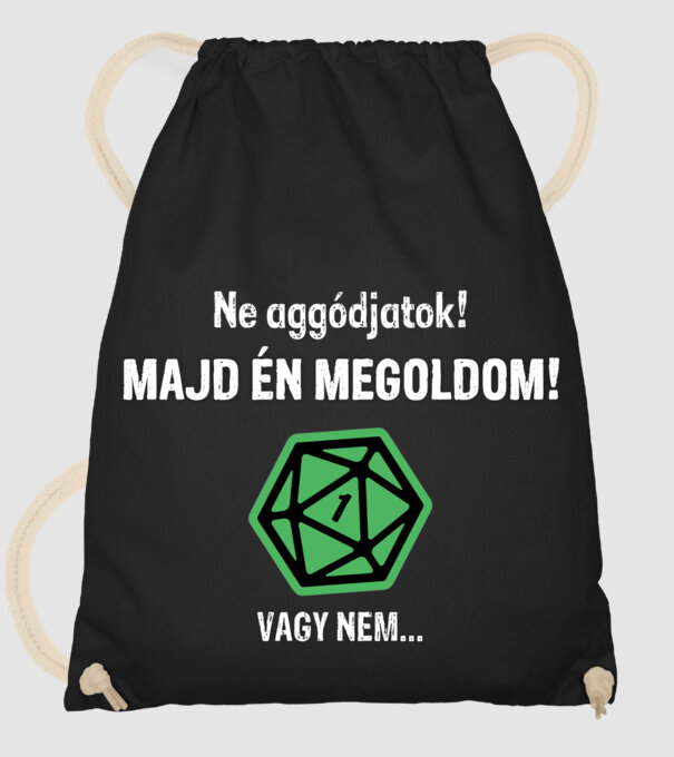  minta fekete pólón