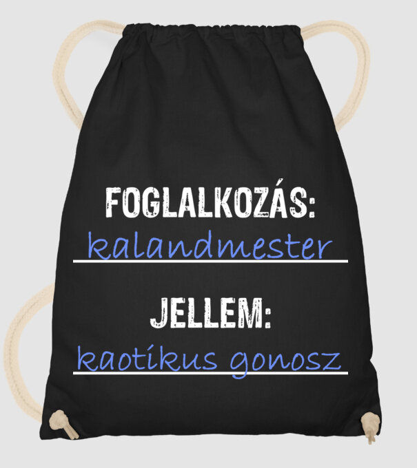  minta fekete pólón