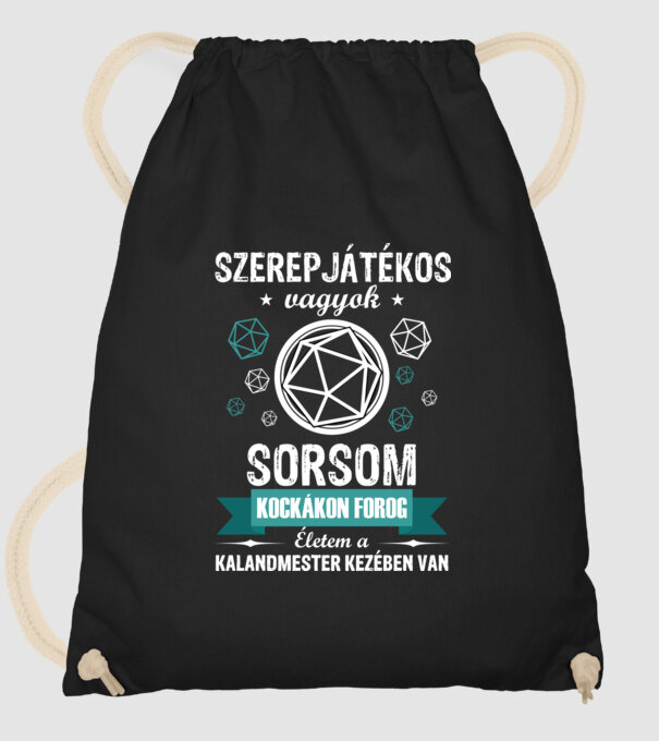  minta fekete pólón