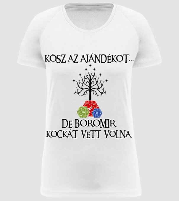  minta fehér pólón