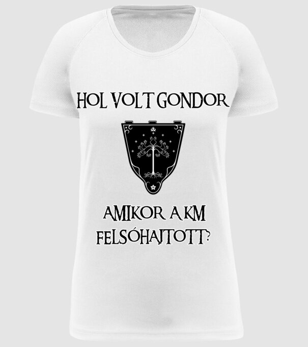  minta fehér pólón