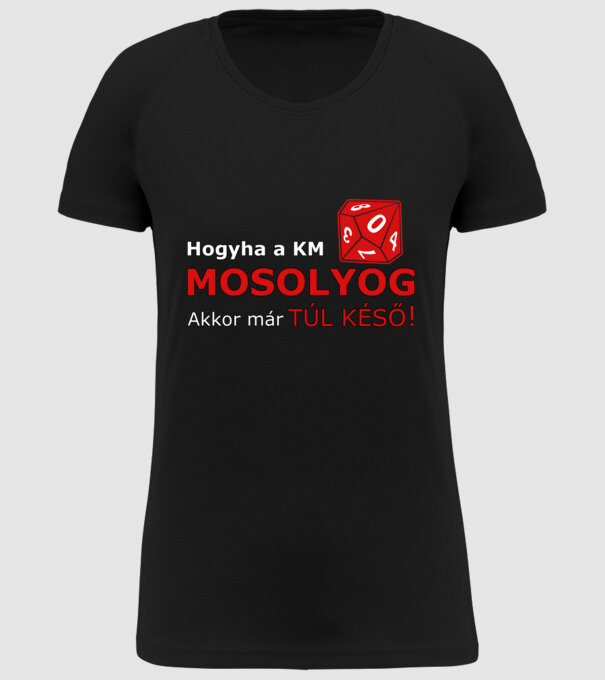  minta fekete pólón