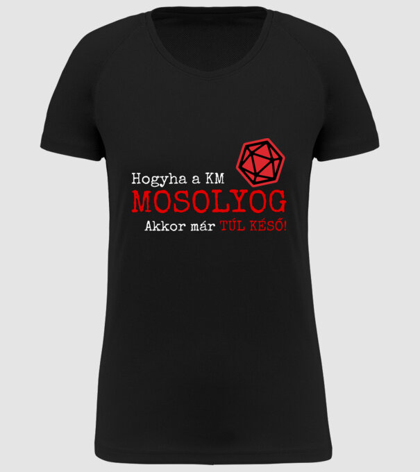  minta fekete pólón