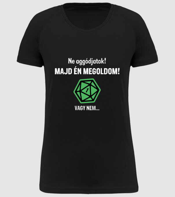  minta fekete pólón