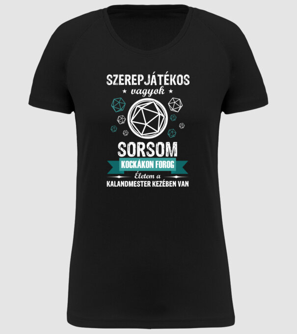  minta fekete pólón