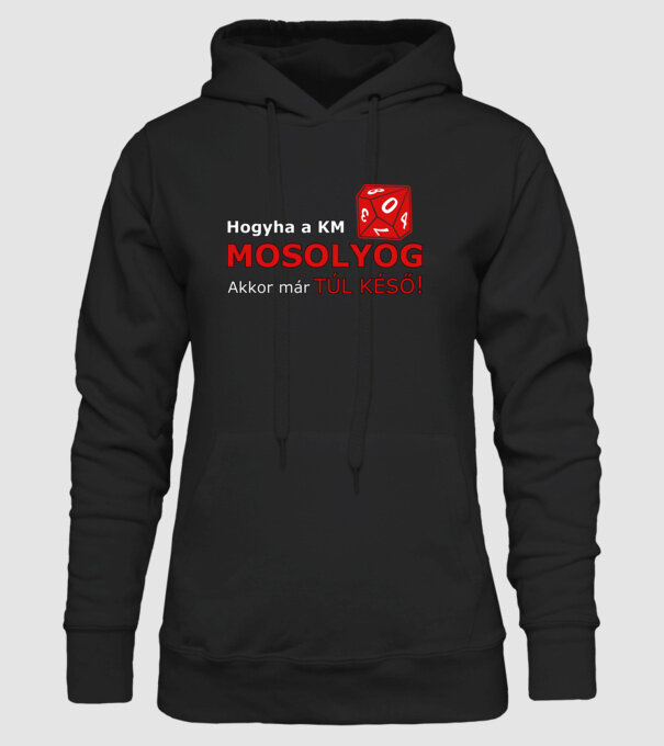  minta fekete pólón