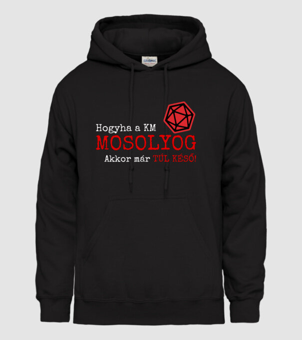  minta fekete pólón